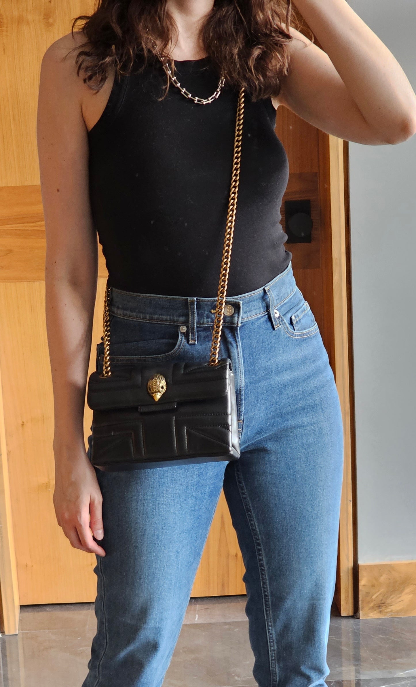 Mini Kensington Leather Bag