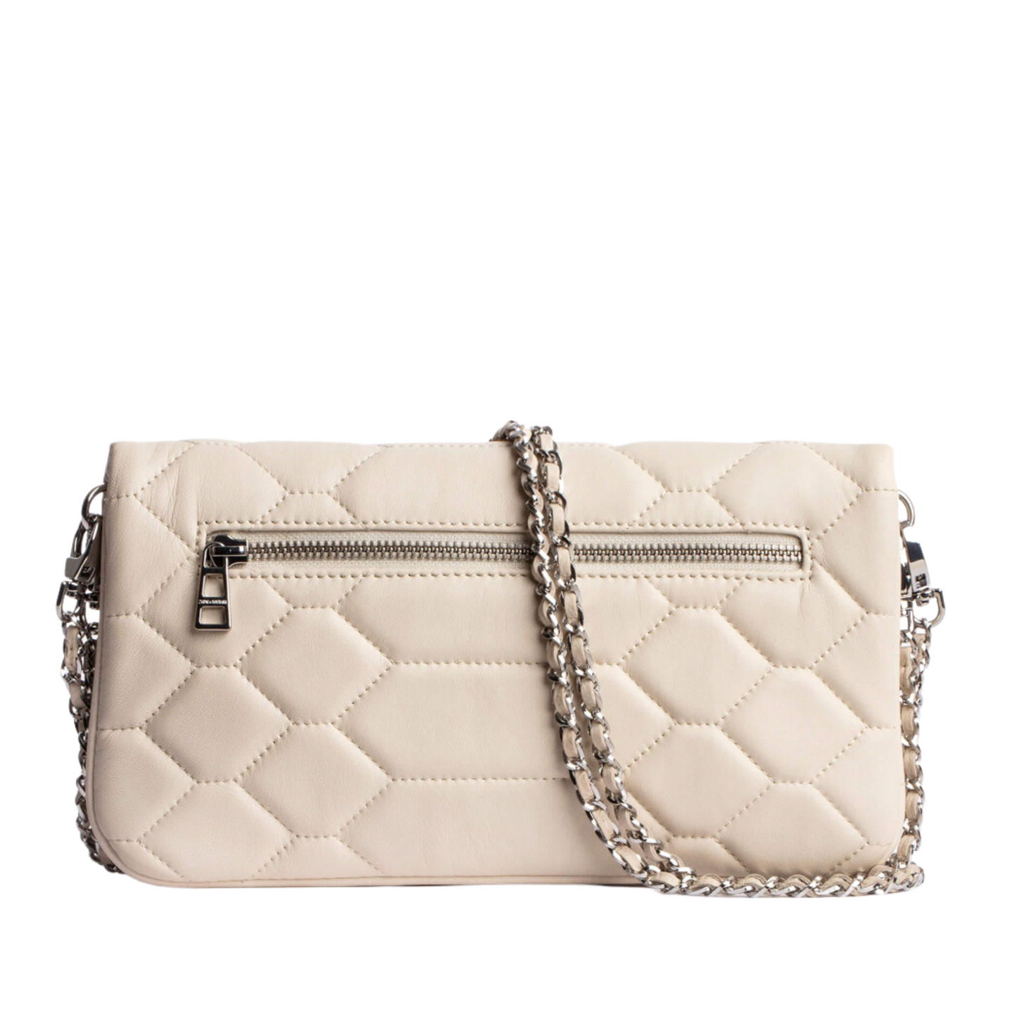 Rock Quilted Leather Clutch